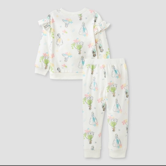 Toddler Girls Disney Princess Top & Bottom Set NWT Size 2T - Picture 2 of 4